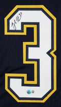 Rodney Harrison Authentic Signed Navy Blue Pro Style Jersey Autographed BAS