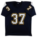 Rodney Harrison Authentic Signed Navy Blue Pro Style Jersey Autographed BAS