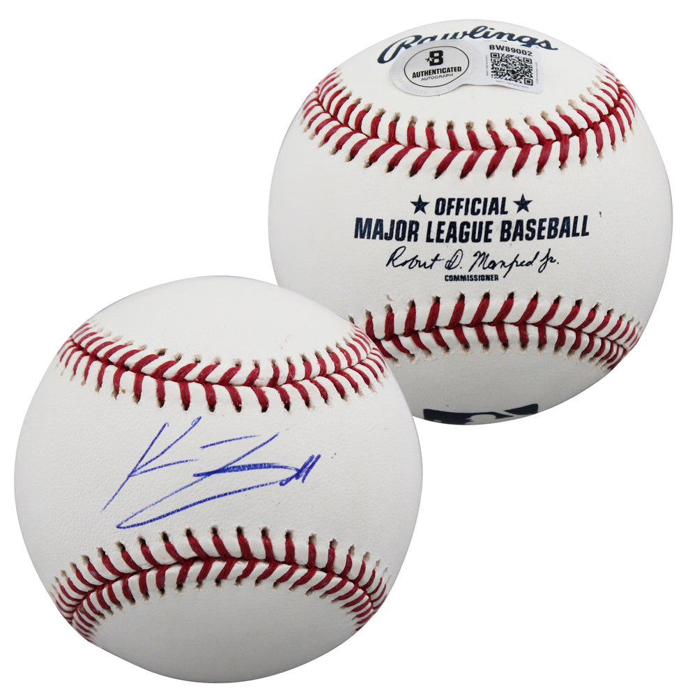 Pirates Konnor Griffin Authentic Signed Oml Baseball Autographed BAS