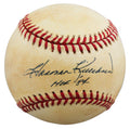 Twins Harmon Killebrew "HOF 84" Signed Gene Budig OAL Baseball BAS #BW89079