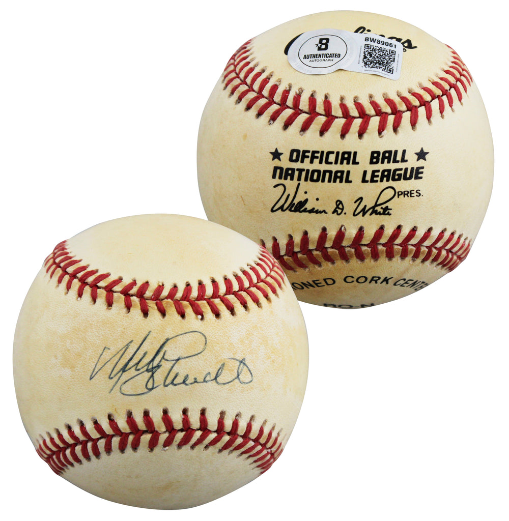 Phillies Mike Schmidt Authentic Signed William White ONL Baseball BAS #BW89061