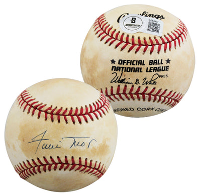 Giants Willie Mays Authentic Signed William White ONL Baseball BAS #AE64477