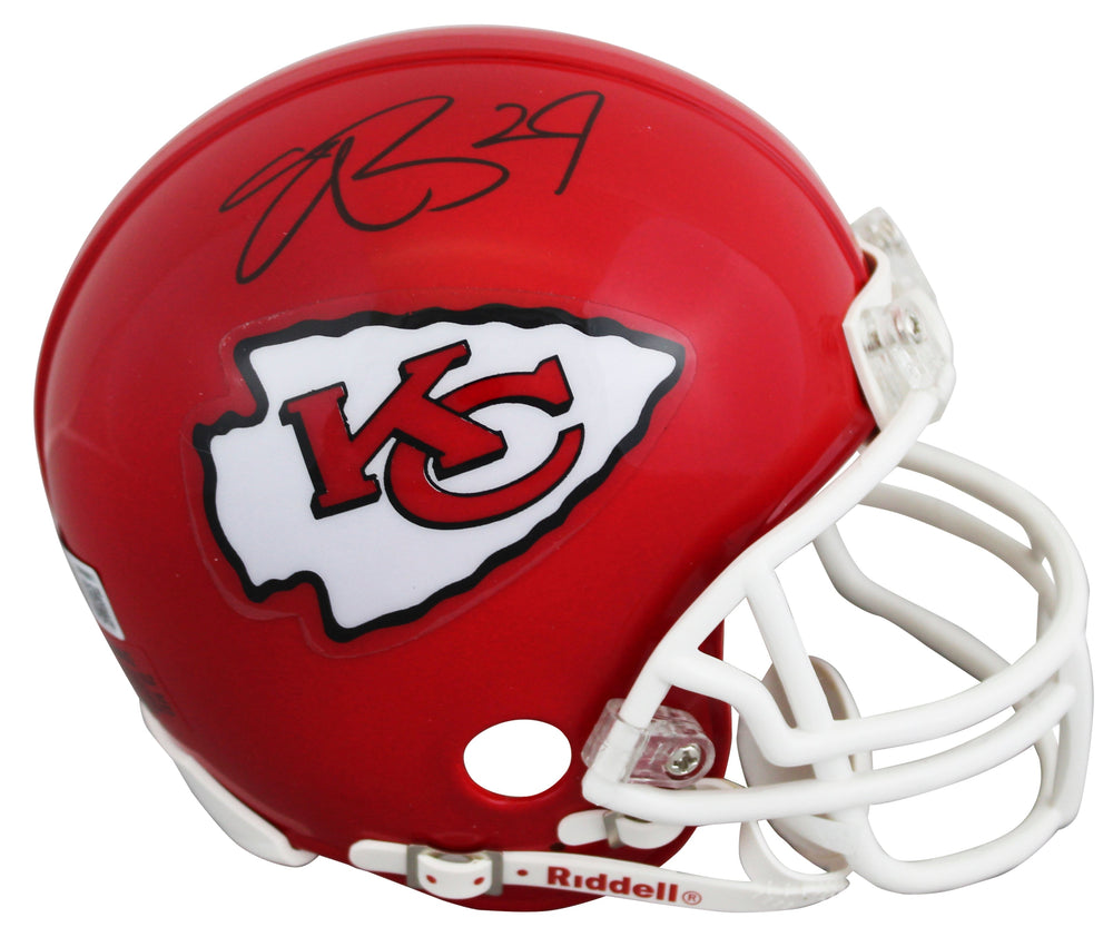 Chiefs Eric Berry Authentic Signed VSR4 Mini Helmet BAS Witnessed #BW89011
