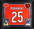 Kyle Monangai Authentic Signed Orange Pro Style Framed Jersey JSA Witness