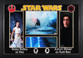 Daisy Ridley & Adam Driver Star Wars Authentic Signed 11x14 Framed Photo BAS