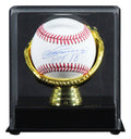 Angels Vladimir Guerrero "HOF 18" Signed Robert Manfred OML Baseball W/ Case BAS
