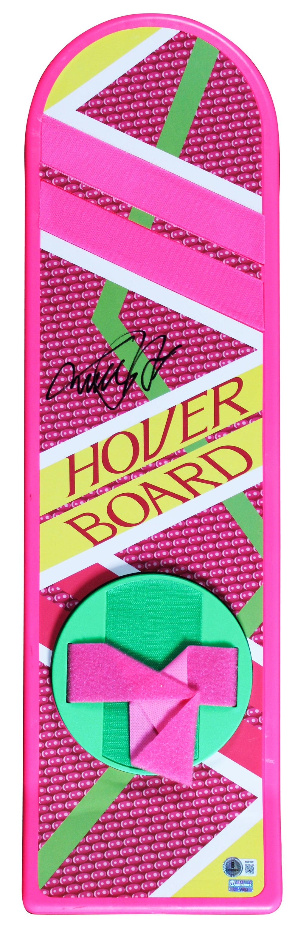 Michael J. Fox Back To The Future Part 2 Signed Hoverboard BAS #BW89041