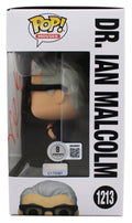 Jeff Goldblum Jurassic World Signed Dr. Ian Malcolm #1213 Funko Pop Figure BAS
