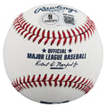 Mariners Edgar Martinez "HOF 19" Signed Robert Manfred OML Baseball W/ Case BAS