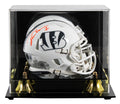 Bengals Boomer Esiason Signed STS III Speed Mini Helmet W/ Case BAS Witnessed