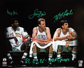 Celtics (3) Bird, McHale & Parish Signed 16x20 Spotlight Framed Photo BAS W
