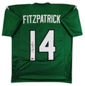 Ryan Fitzpatrick Authentic Signed Green Pro Style Jersey BAS Witnessed