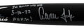 Aaron Judge "1st Walk Off HR, All Rise!" Signed Victus Player Model Bat BAS MLB