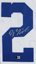 D.J. Giddens Authentic Signed White Pro Style Framed Jersey BAS Witnessed