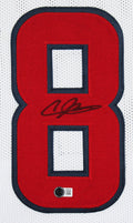 Andre Johnson Authentic Signed White Pro Style Framed Jersey BAS Witnessed