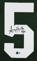 A.J. Hawk Authentic Signed Green Pro Style Framed Jersey BAS Witnessed