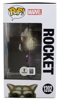 Bradley Cooper Guardians of the Galaxy Signed Rocket #1202 Funko Pop Figure BAS