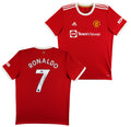 Manchester United Cristiano Ronaldo Signed Red Adidas Framed Jersey BAS #AB65115