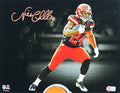 Browns Nick Chubb Signed 11x14 Framed Horizontal Spotlight Photo BAS Witnessed