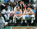 Celtics Larry Bird, Kevin McHale & Robert Parish Signed 16x20 Framed Photo BAS W