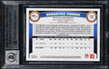 Broncos Demaryius Thomas Signed 2011 Topps #12 Card Auto Grade 10! BAS Slabbed