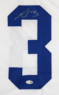 George Pickens Authentic Signed White Pro Style Jersey Autographed JSA Witness