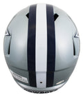 Cowboys George Pickens Signed Full Size Speed Rep Helmet W/ Case JSA Witness