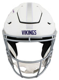 Vikings Randy Moss Signed 2024 On-Field Alt Speed Flex Full Size Helmet BAS Wit