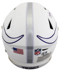 Vikings Randy Moss Signed 2024 On-Field Alt Speed Flex Full Size Helmet BAS Wit