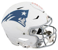 Patriots Randy Moss "SCH" Signed Rivalries Speed Flex Full Size Helmet BAS Wit