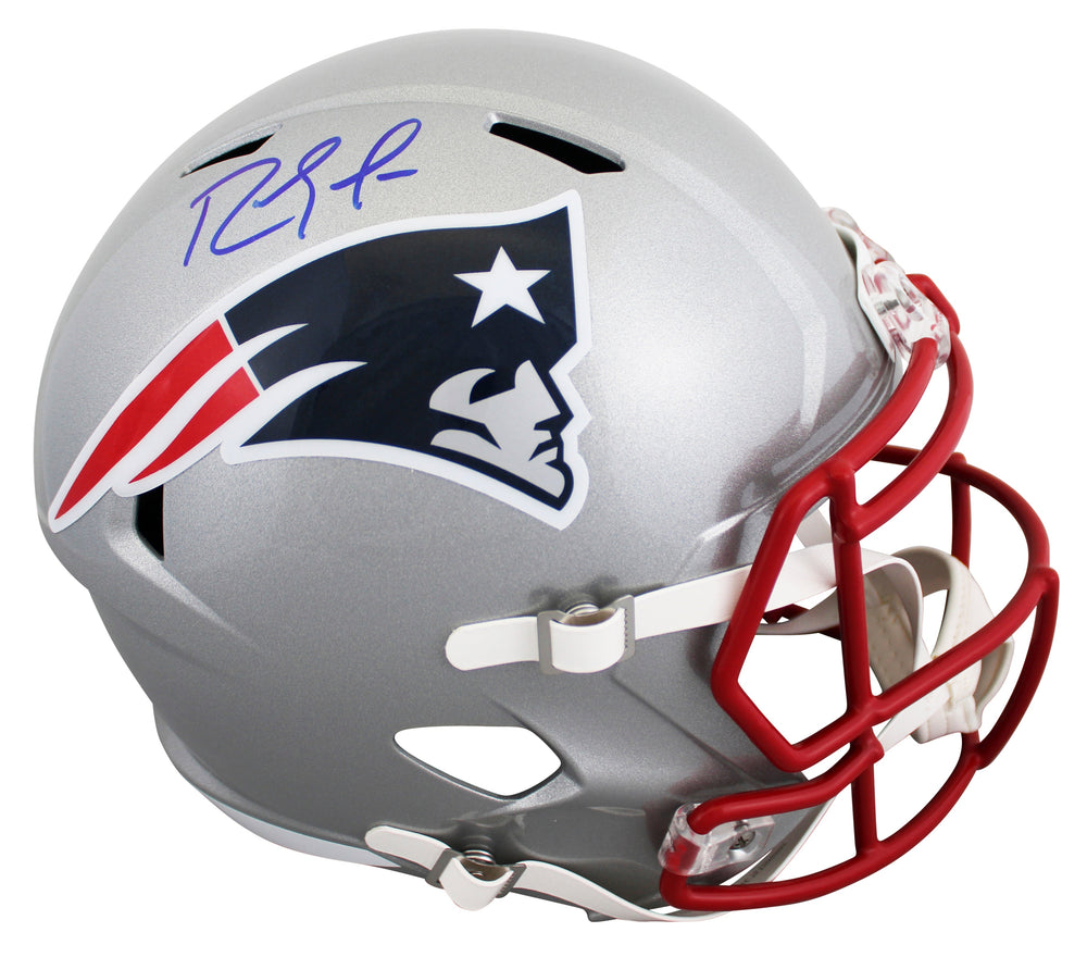 Patriots Randy Moss Authentic Signed Full Size Speed Rep Helmet BAS Witnessed