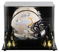 Vikings Randy Moss Authentic Signed Retro Mini Helmet W/ Case BAS Witnessed