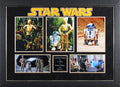 Kenny Baker & Anthony Daniels Star Wars Signed 8x10 Framed Photo BAS #AE64530