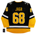 Penguins Jaromir Jagr Authentic Signed Black Fanatics Breakaway Jersey BAS Wit