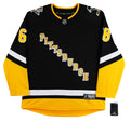 Penguins Jaromir Jagr Authentic Signed Black Fanatics Breakaway Jersey BAS Wit