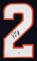 R.J. Harvey Authentic Signed Navy Pro Style Jersey Autographed JSA Witness