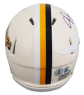 Vikings Justin Jefferson Authentic Signed Retro Speed Mini Helmet BAS Witnessed