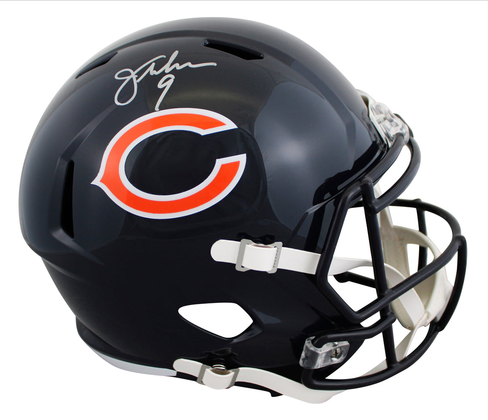 Bears Jim McMahon Authentic Signed Full Size Speed Rep Helmet JSA Witness
