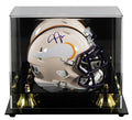Vikings Justin Jefferson Signed Retro Speed Mini Helmet W/ Case BAS Witnessed