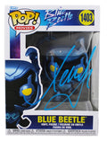Xolo Mariduena Signed Blue Beetle #1403 Funko Pop Vinyl Figure PSA/DNA #BN36431