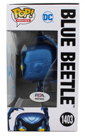 Xolo Mariduena Signed Blue Beetle #1403 Funko Pop Vinyl Figure PSA/DNA #BN36431