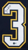 Rodney Harrison Authentic Signed Navy Blue Pro Style Framed Jersey BAS