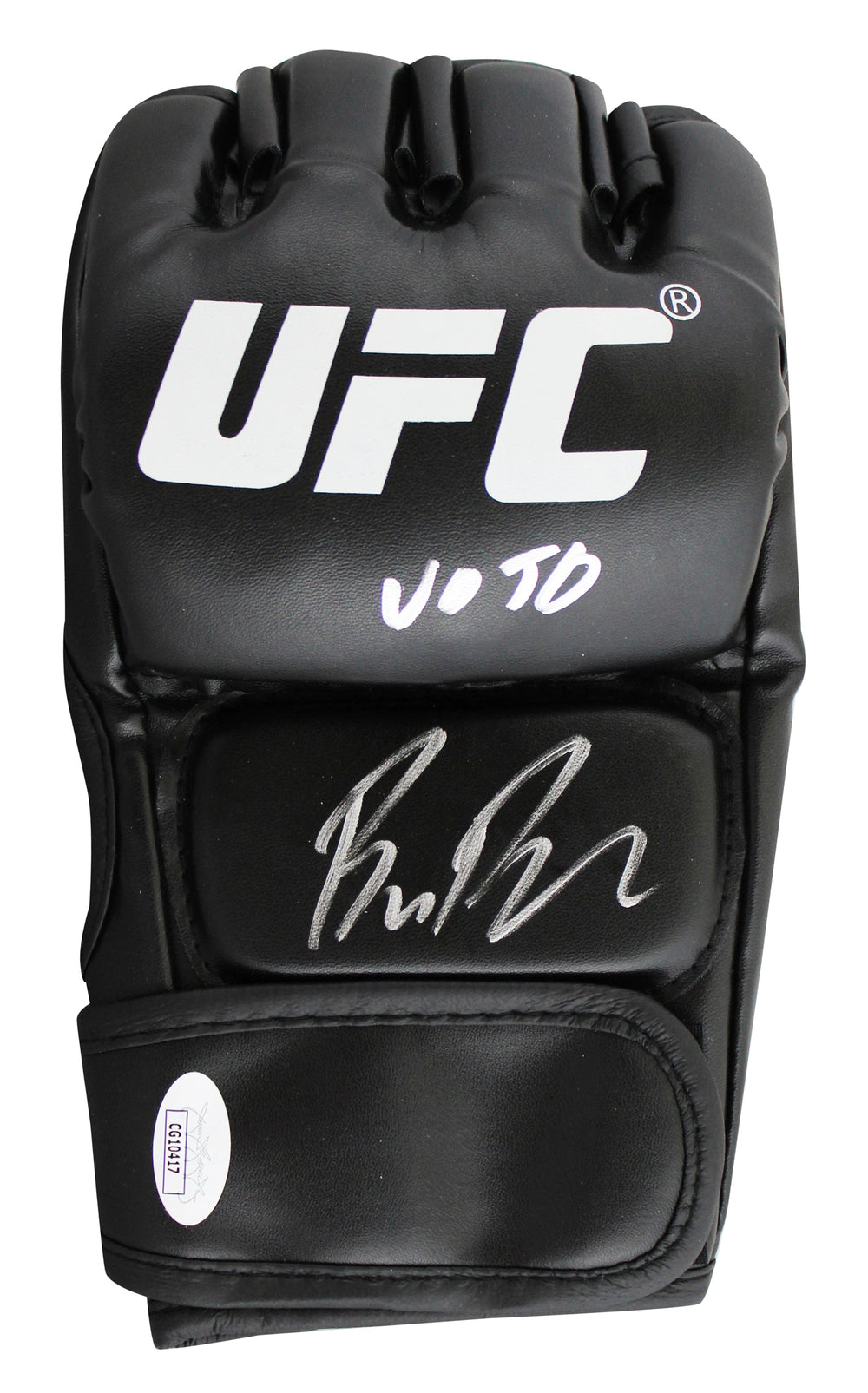 Bruce Buffer "VOTO" Authentic Signed Right UFC Fight Glove JSA #CG10417