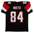 Roddy White Authentic Signed Black Pro Style Jersey Autographed BAS Witnessed 2