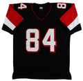 Roddy White Authentic Signed Black Pro Style Jersey Autographed BAS Witnessed 2