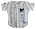 2000 Yankees (29) Torre, Jeter, Rivera Signed Pinstripe Jersey LE #29/126 JSA