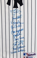 2000 Yankees (29) Torre, Jeter, Rivera Signed Pinstripe Jersey LE #29/126 JSA