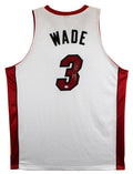 Heat Dwyane Wade Authentic Signed White Reebok Authentic Jersey PSA/DNA #AH77326
