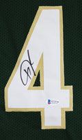 Giannis Antetokounmpo Authentic Signed Green Pro Style Jersey BAS Wit #WG59788