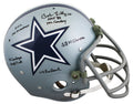 Cowboys Bob Lilly "Career Stat" Signed Riddell TK 2 F/S Proline Helmet BAS